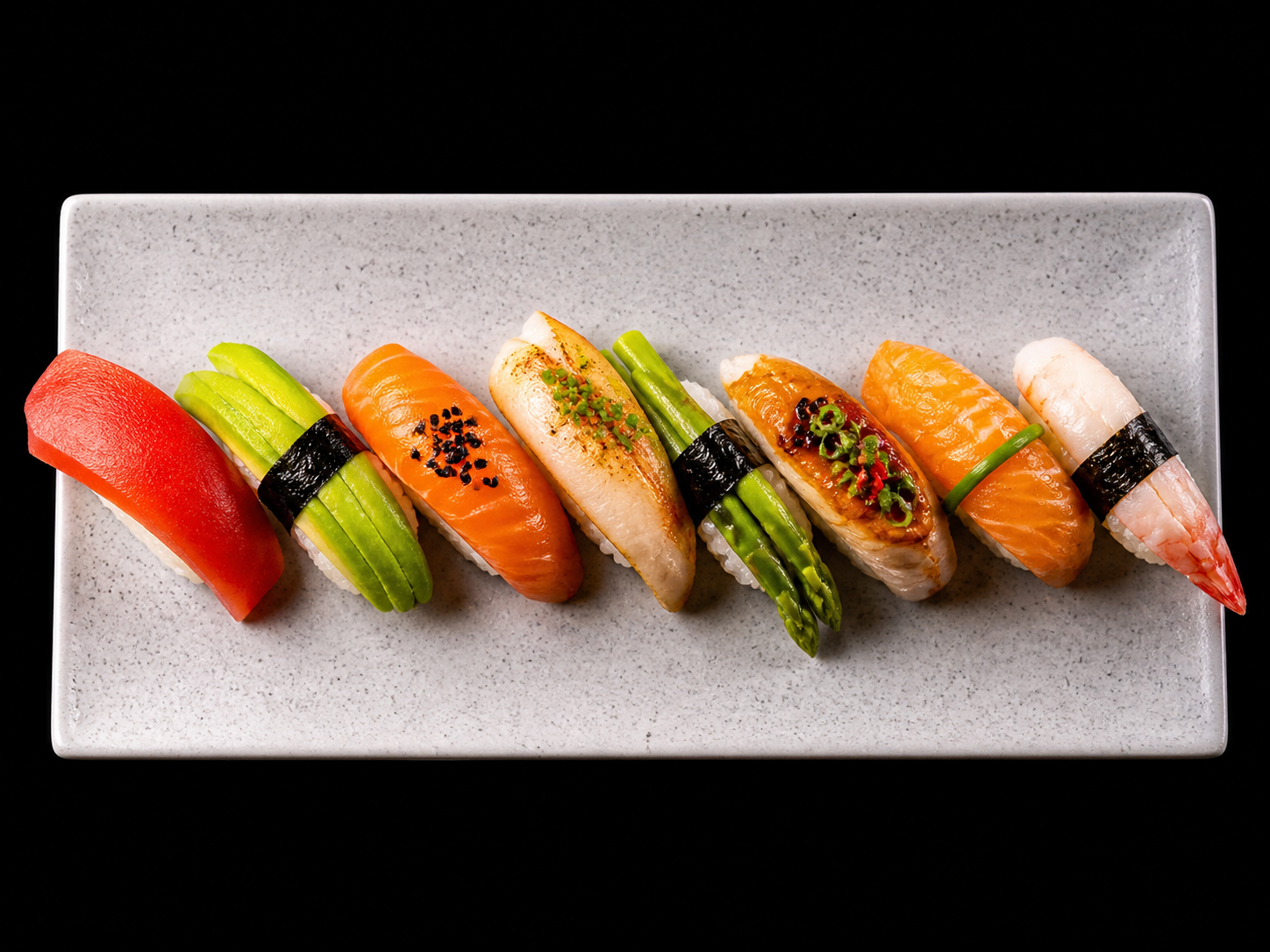 NigiriMenuDeluxe 152. Nigiri De Luxe Menu (8 stk.) - Billede 1